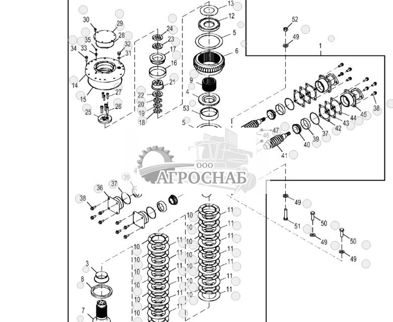 Привод поворотного круга с муфтой, с двумя входами - ST792262 714.jpg